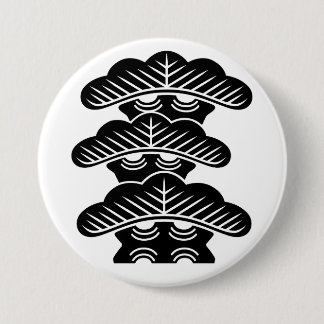 [Family Crests] Left-aligned 3tiered pine trees Button
