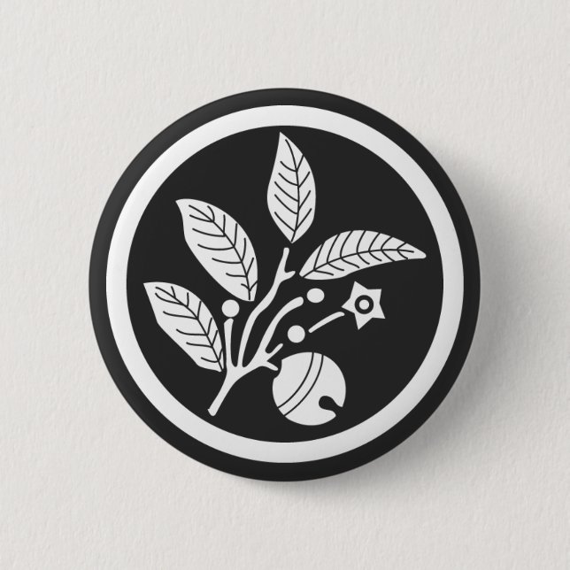 [Family Crests] Plants Button (Front)