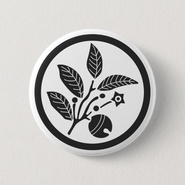 [Family Crests] Plants Button (Front)