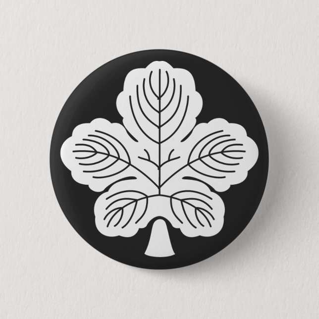 [Family Crests] Plants Button (Front)