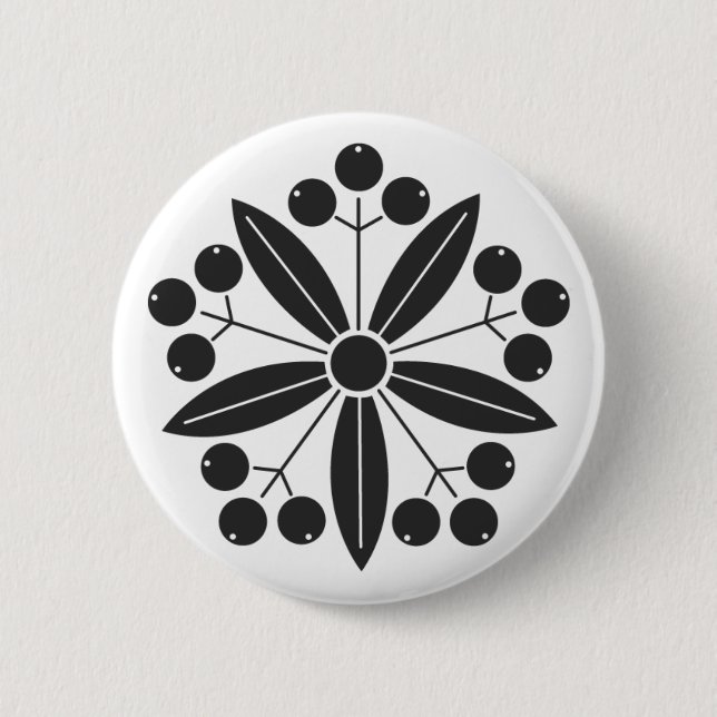[Family Crests] Plants Button (Front)