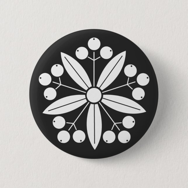 [Family Crests] Plants Button (Front)