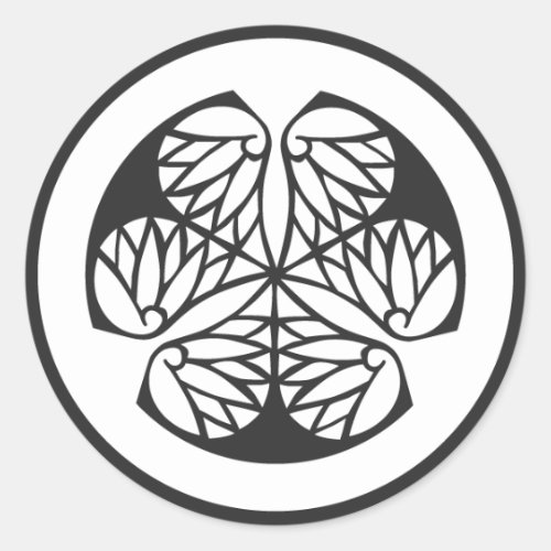 circle nature japan japanese hollyhock althea althaea tokugawa aoi あおい 葵 かもん 家紋 plants grass vegetation symbol symbols nihon
