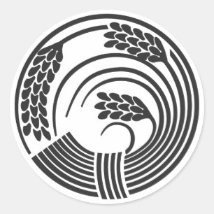 [Family Crests] Plants Classic Round Sticker