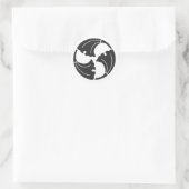 [Family Crests] Plants Classic Round Sticker (Bag)