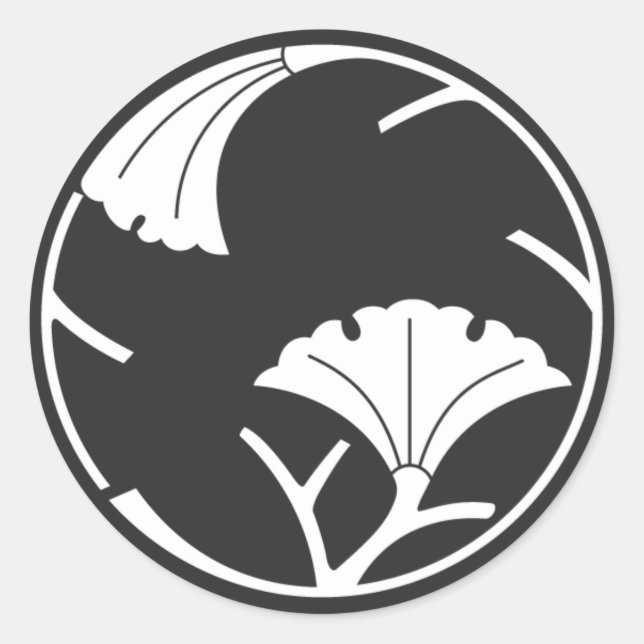 [Family Crests] Plants Classic Round Sticker (Front)