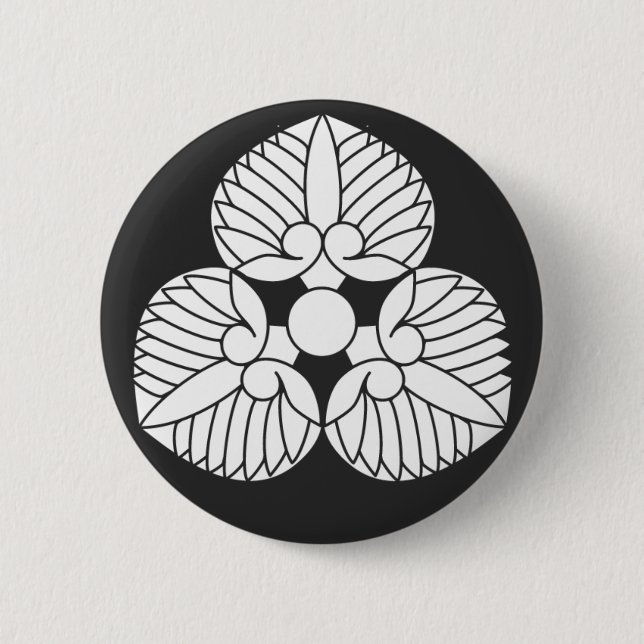 [Family Crests] Plants Pinback Button (Front)
