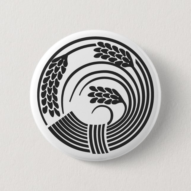 [Family Crests] Plants Pinback Button (Front)