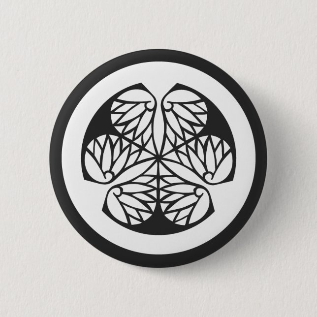 [Family Crests] Plants Pinback Button (Front)