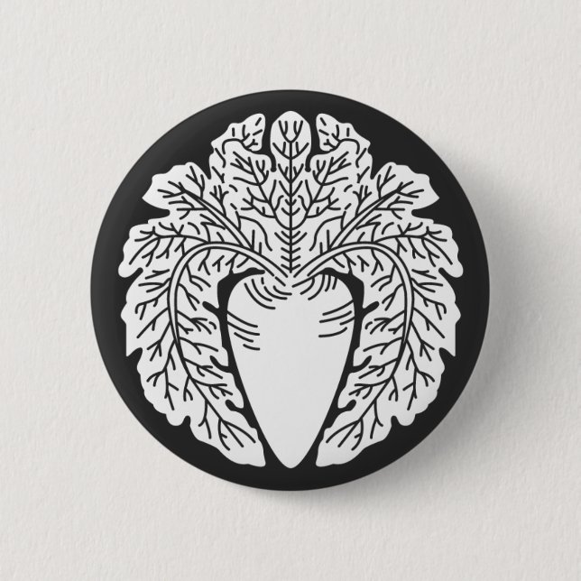 [Family Crests] Plants Pinback Button (Front)