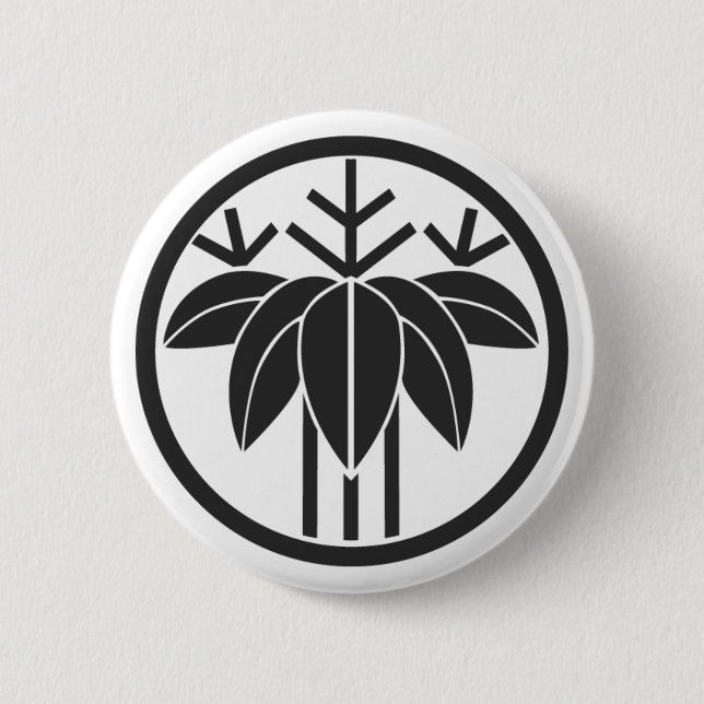[Family Crests] Plants Pinback Button (Front)