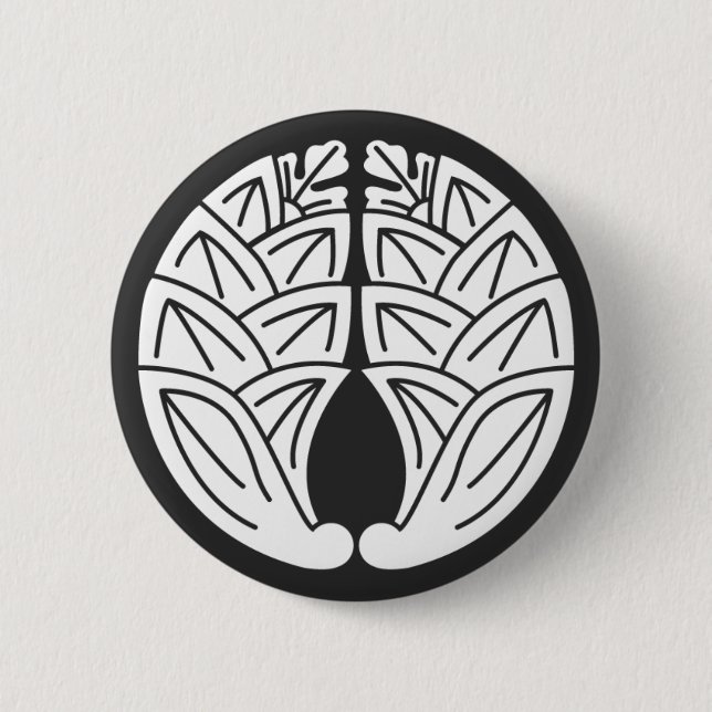 [Family Crests] Plants Pinback Button (Front)