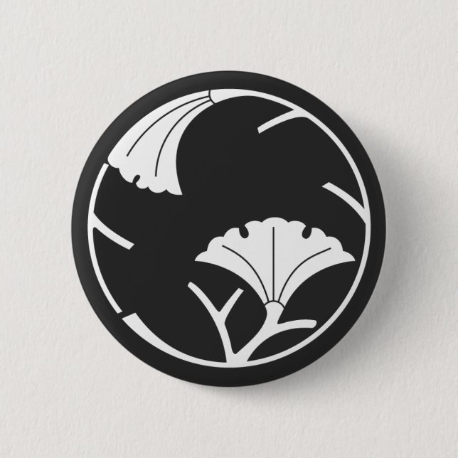 [Family Crests] Plants Pinback Button (Front)