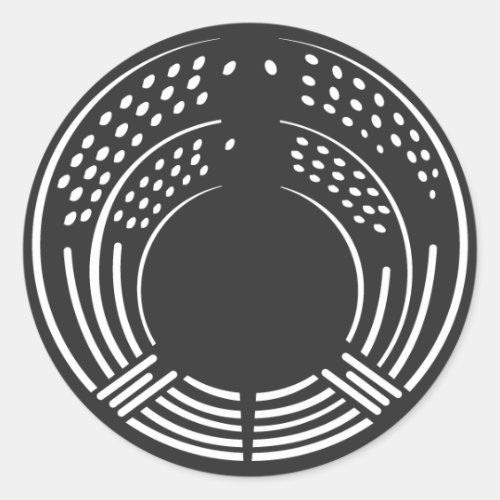 [Family Crests] Plants Round Sticker