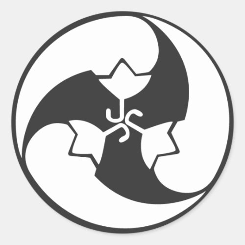 [Family Crests] Plants Round Sticker