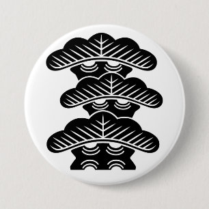 [Family Crests] Right-aligned 3tiered pine trees Button