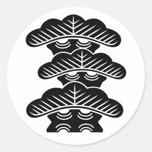 family crest 松 家紋 pine tree kamon 三階松 家紋 komatsubara matsuo matsuda hayashi matsuura matsumori