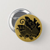 [Family Crests] Swallowtail butterfly Button (Front & Back)