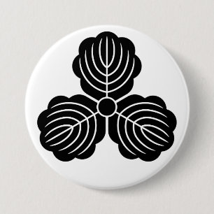 [Family Crests] three ork leaves Button