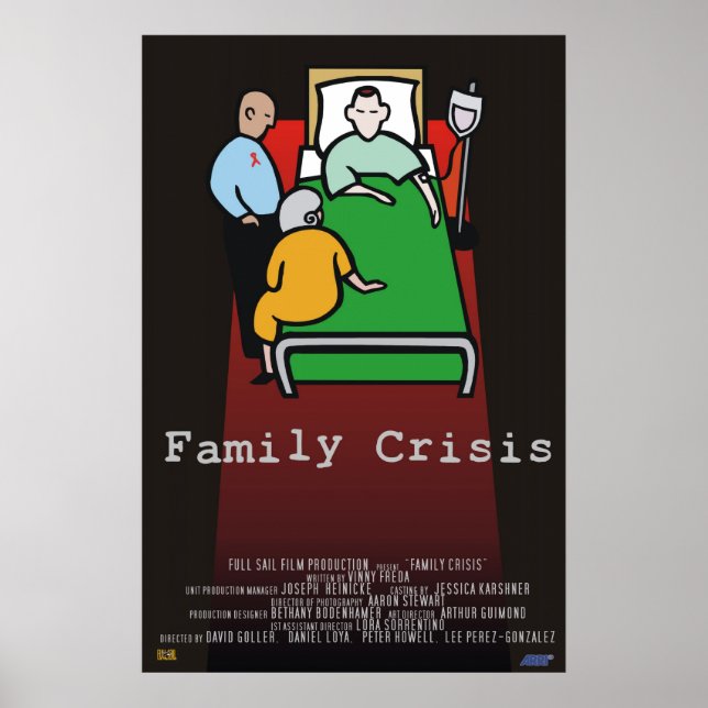Family Crisis Poster (Front)