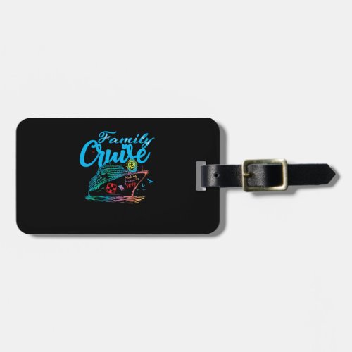 Family Cruise 2024 Cruising Trip Vacation 2024 Luggage Tag