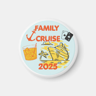 Family Cruise 2025 Door Magnet