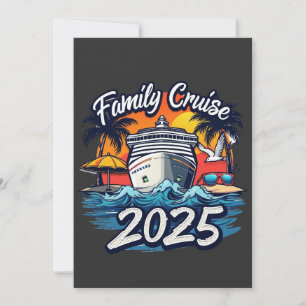 Family Cruise 2025 Family Matching Crew Ship Announcement