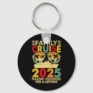 Family Cruise 2025 Family Matching Tee Summer Vaca Keychain
