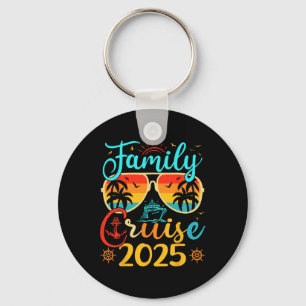 Family Cruise 2025 Summer Vacation Matching Family Keychain