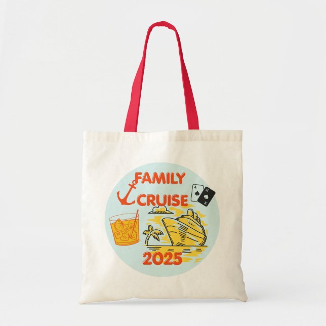 Family Cruise 2025 Tote Bag (Front)