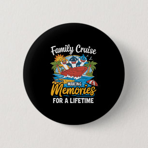 Family Cruise 2025 Vacation Trip Family Matching C Button