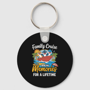 Family Cruise 2025 Vacation Trip Family Matching C Keychain