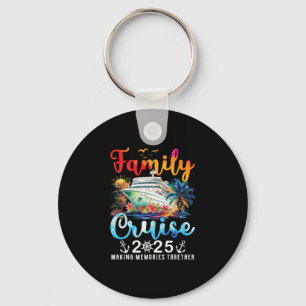 Family Cruise 2025 Vacation Trip Family Matching C Keychain