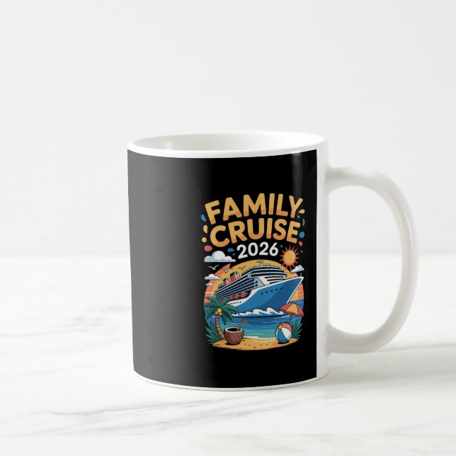 Family Cruise 2026  Coffee Mug (Right)