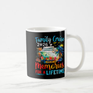 Family Cruise 2026 Group Matching Cruisin Together Coffee Mug