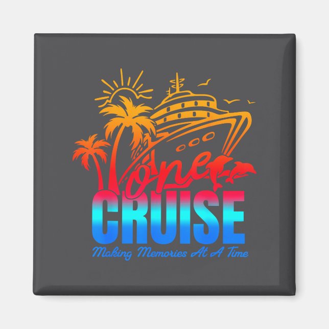 Family Cruise 2026 I Love It When We're Cruisin' T Magnet (Front)