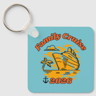 Family Cruise 2026 Keychain