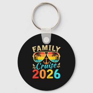 Family Cruise 2026 Memories Summer Trip Ship Men W Keychain
