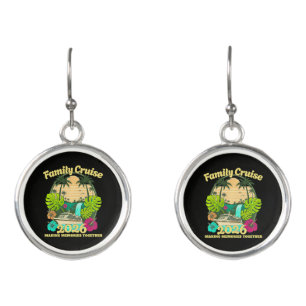 Family Cruise 2026 Vacation Earrings