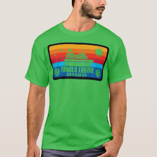 Family Cruise Bahamas Vintage Retro Style T-Shirt