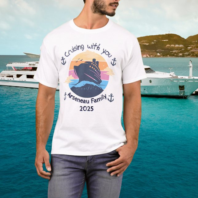 Family Cruise Blues Personalize T-Shirt (Creator Uploaded)
