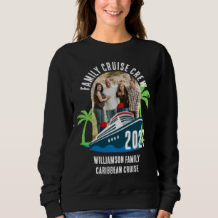 Family Cruise Crew Matching Photo Vacation Sweatshirt