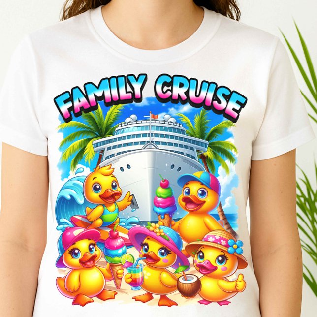 Family Cruise Cruising Ducks T-Shirt (Creator Uploaded)