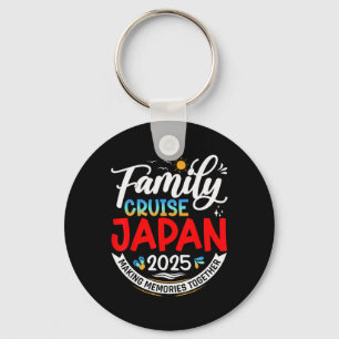Family Cruise Japan 2025 Matching Family Vacation Keychain