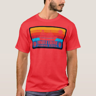 Family Cruise Panama Canal Vintage Retro Style T-Shirt