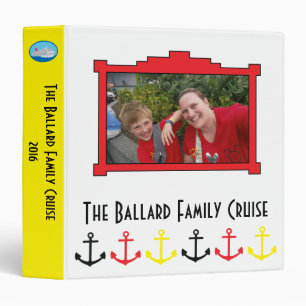 Family Cruise Planning Binder Scrapbook