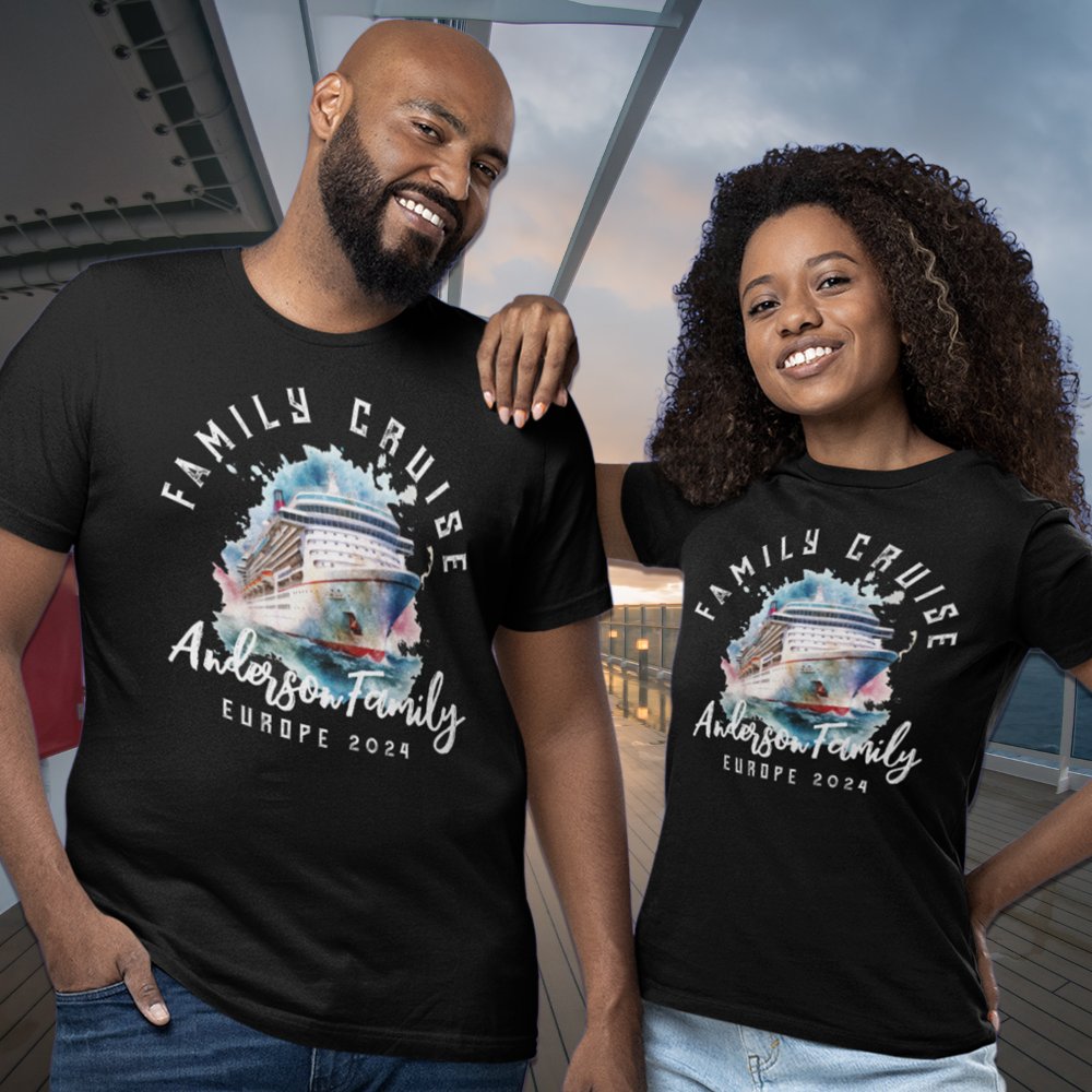 Discover Family Cruise Personalized Shirts Matching Vacation Outfits