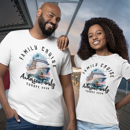 Family Cruise Shirts Matching Vacation Outfits