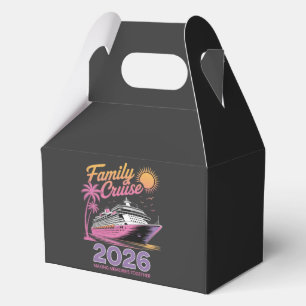 Family Cruise Squad 2026 Vacation Matching Trip Favor Boxes