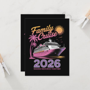 Family Cruise Squad 2026 Vacation Matching Trip Invitation
